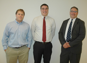 (l to r) Jeffrey Wells, Brett Alazraki and Professor Jonathan Ezor.