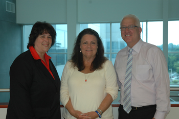 Touro Law Dean Patricia Salkin, Founding Director of the newly launched Longevity and Aging Law Institute Marianne Artusio and Chair of the Institute's Advisory Board and leading expert in Health and Elder Law Robert Abrams, Esq.